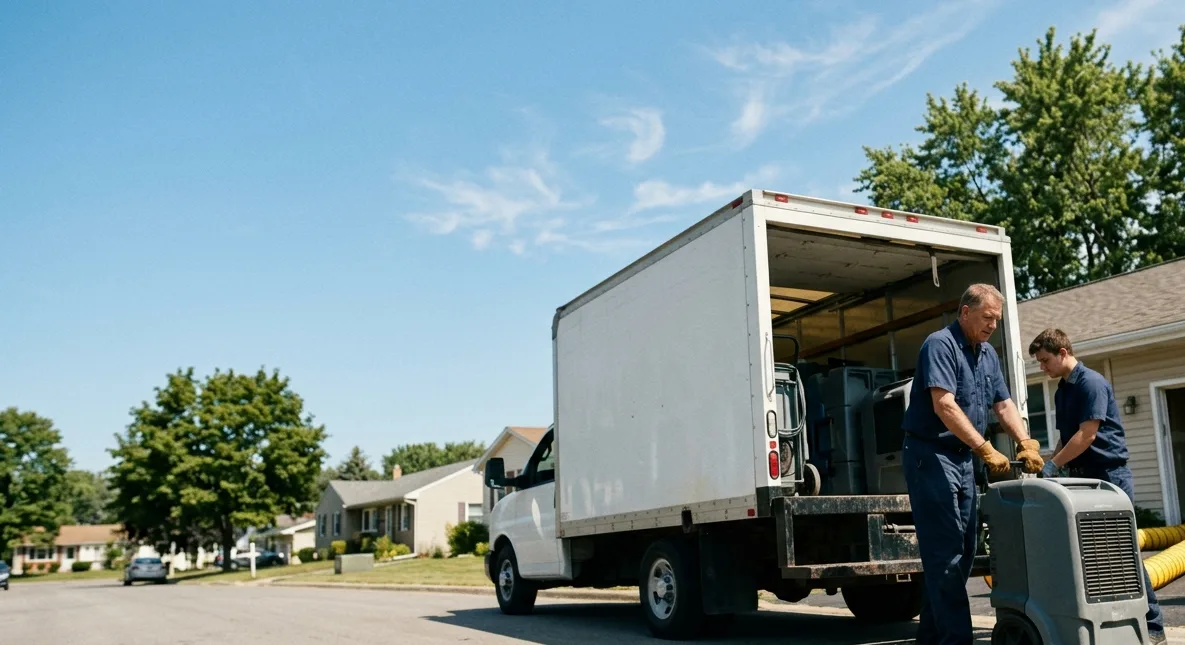 Water Damage Cleanup in Minooka, IL near me